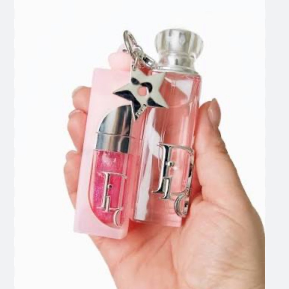 Dior Beauty Lip Glow Oil Bag Charm Keychain - Picture 6 of 10